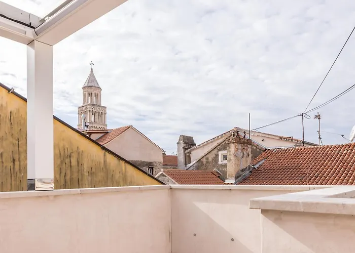 Stone Nepot - In Center - Rooftop Terrace スプリト